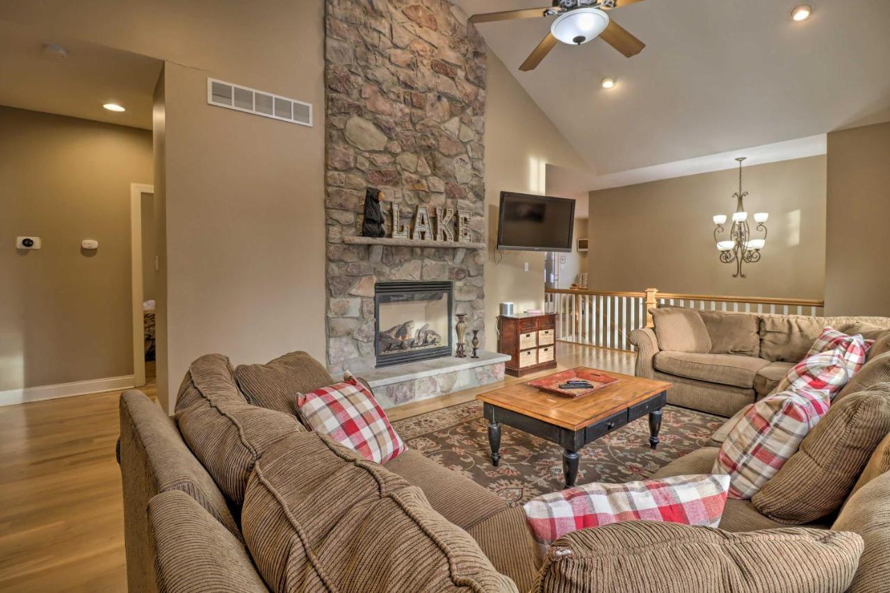Lake Harmony Home With Hot Tub Less Than Half Mi To Ski! Luaran gambar